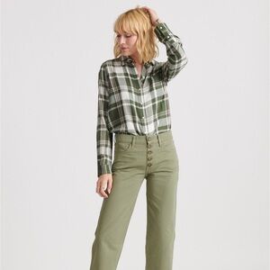 Lucky Brand Classic One-Pocket Plaid Shirt